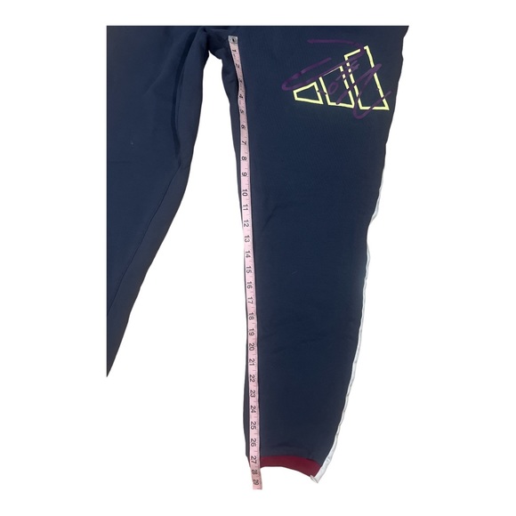 ADIDAS Jogger Lounge Pants size M blue F1-34 - Picture 6 of 7